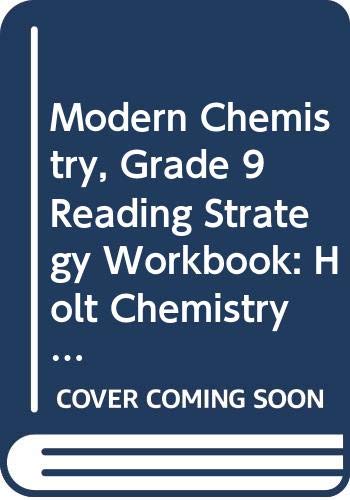 9780030426896: Modern Chemistry, Grade 9 Reading Strategy Workbook: Holt Chemistry Indiana (Holt Chemistry 2006)