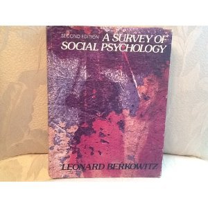 9780030427312: Survey of Social Psychology