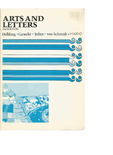 Arts and letters (9780030429064) by Robert E. Helbling