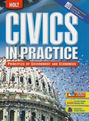 Beispielbild fr Civics in Practice: Principles of Government & Economics: Student Edition 2007 zum Verkauf von ThriftBooks-Atlanta