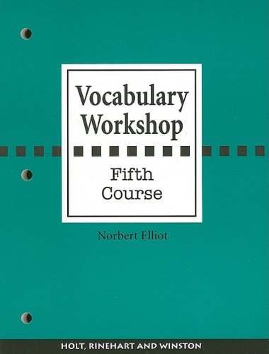 Beispielbild fr Vocabulary Workshop: Fifth Course zum Verkauf von Nationwide_Text