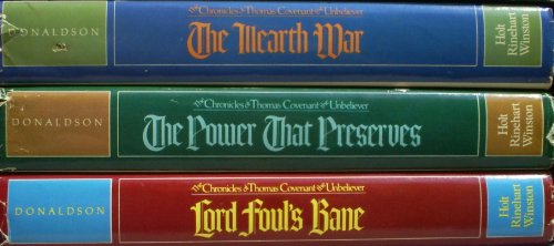 9780030430411: Chronicles of Thomas Covenant, the Unbeliever (Lord Foul's Bane; The Illearth War; The Power That Preserves) Boxed Set