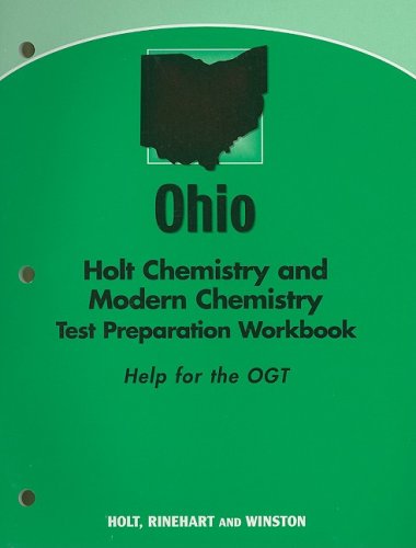 Stock image for Modern Chemistry, Grade 9 Test Preparation Workbook: Holt Chemistry Ohio for sale by Irish Booksellers