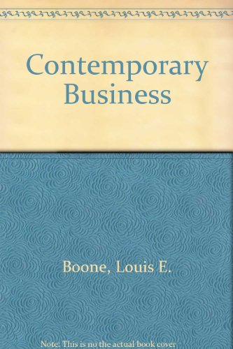 Stock image for Contemporary Business for sale by Wonder Book