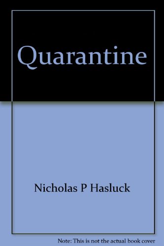 Stock image for Quarantine for sale by Enterprise Books
