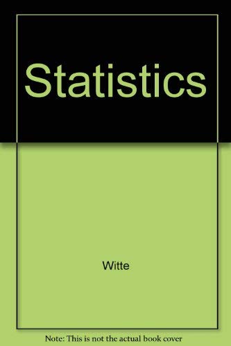 9780030450297: Statistics