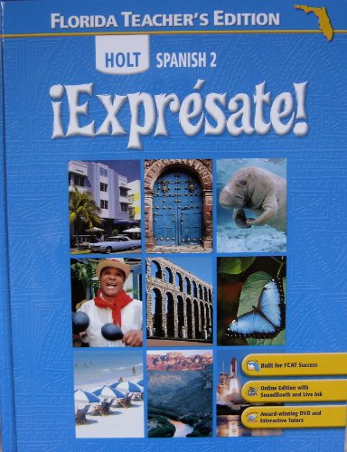 Beispielbild fr Holt Spanish 2 Expresate! Florida Teacher's Edition zum Verkauf von Save With Sam