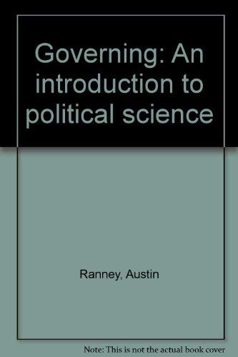 Stock image for Governing: An Introduction to Political Science for sale by Wonder Book