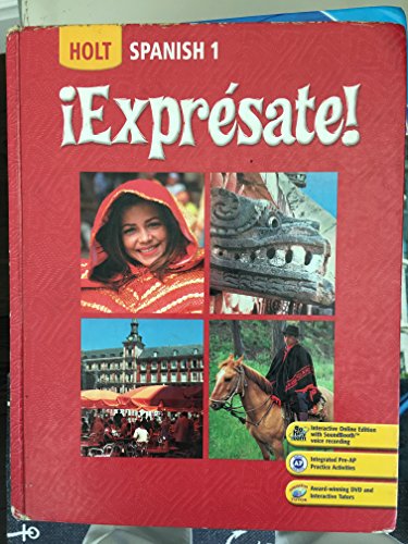 Beispielbild fr Expresate! - Spanish 1 zum Verkauf von Better World Books
