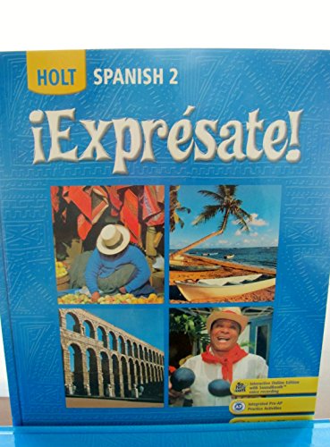 Beispielbild fr Holt Spanish 2: !Expresate! zum Verkauf von ThriftBooks-Atlanta