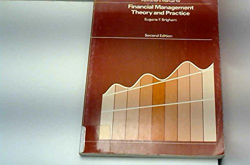 9780030454066: Instructor's Manual for Financial Management