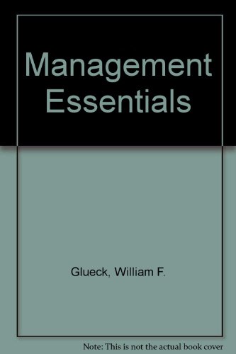 9780030454165: Management Essentials