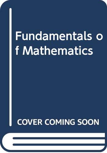 Fundamentals of Mathematics (9780030454639) by Carol Van Dyke; Elinore Rogers