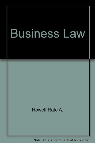 9780030454813: Title: Business law