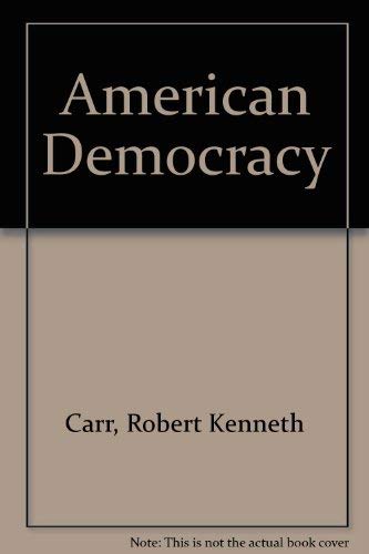 American democracy (9780030459313) by Murphy, Walter F