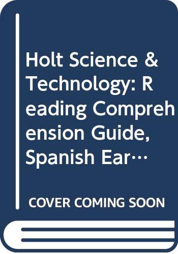 Stock image for Holt Science & Technology: Reading Comprehension Guide, Spanish Earth Science for sale by Iridium_Books