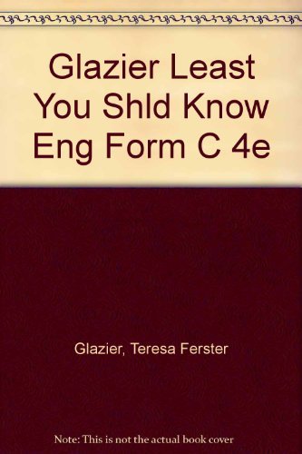 Stock image for The Least You Should Know About English: Writing Skills : Form C for sale by SecondSale