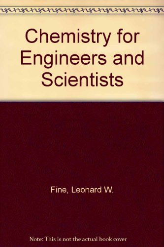 9780030471025: Chemistry for Engineers and Scientists