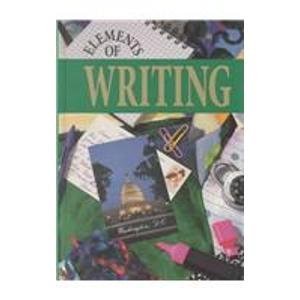 Imagen de archivo de Elements of Writing: Course 3 a la venta por Save With Sam