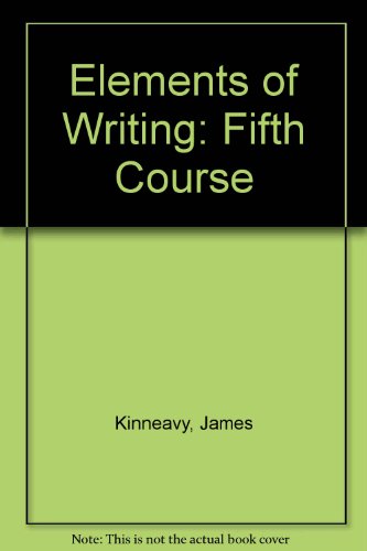 Stock image for Elements of Writing: Fifth Course for sale by HPB-Red