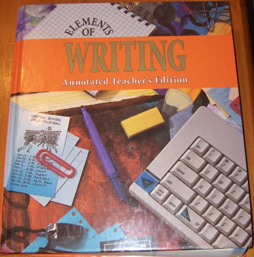 9780030471544: Elements of Writing HRW ATE Second Course