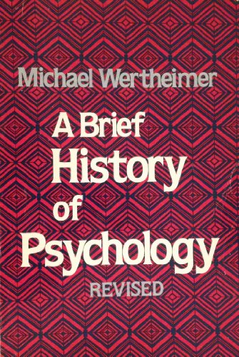 9780030474262: Brief History of Psychology