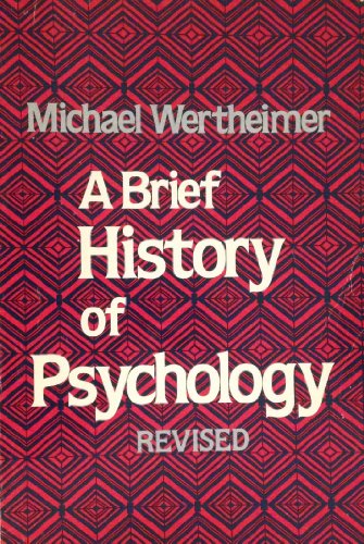 9780030474262: A Brief History of Psychology