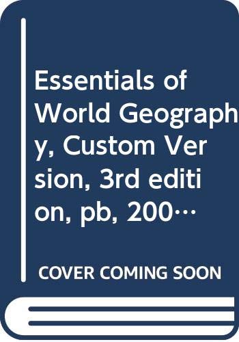 9780030485749: Essentials of World Geography, Custom Version, 3rd edition, pb, 2000