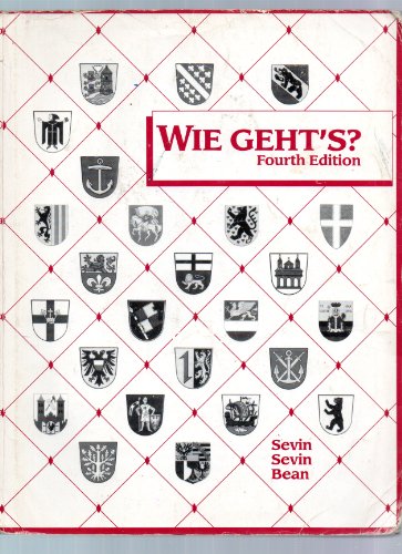 Imagen de archivo de Wie Geht's a la venta por GF Books, Inc.