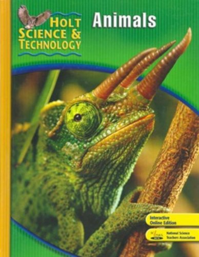 Stock image for Holt Science & Technology: Animals, Short Course B for sale by SecondSale