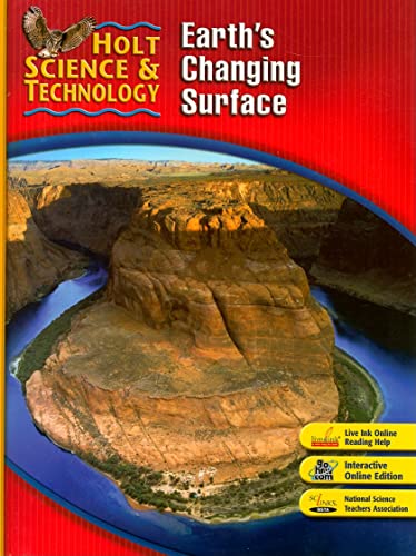 Imagen de archivo de Holt Science & Technology: Earth's Changing Surface Short Course G a la venta por Better World Books