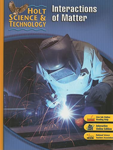 Stock image for Holt Science & Technology: Interactions of Matter Short Course L for sale by Your Online Bookstore