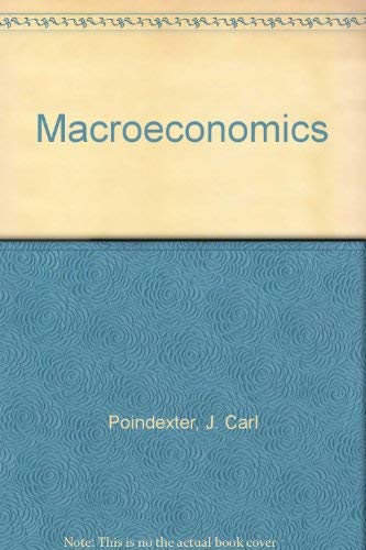 Imagen de archivo de Macroeconomics a la venta por Better World Books