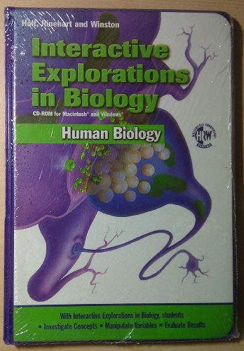 Stock image for HOLT HUMAN BIOLOGY INTERACTIVE E for sale by BennettBooksLtd