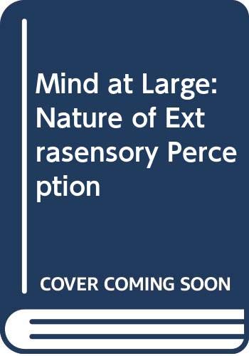 9780030504761: Mind at Large: Nature of Extrasensory Perception