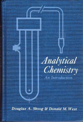 9780030505256: Analytical chemistry: An introduction