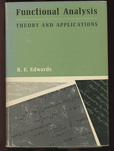 Imagen de archivo de Functional Analysis: Theory and Applications a la venta por Irish Booksellers