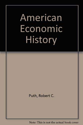 Beispielbild fr American Economic History zum Verkauf von HPB-Red