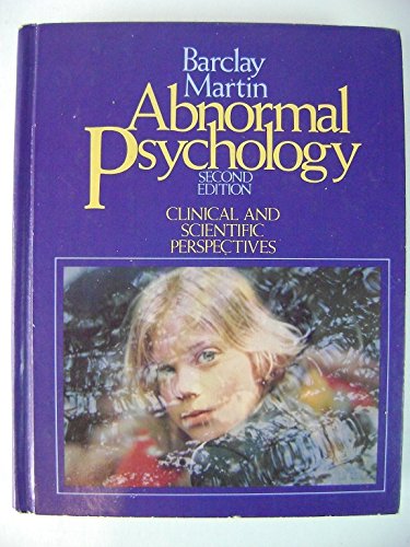 9780030507212: Abnormal Psychology