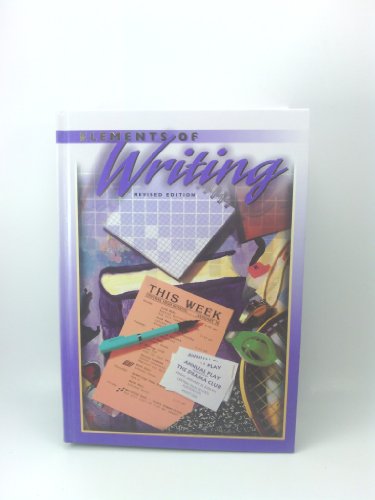 Stock image for Elements of Writing: Fourth Course, Grade 10, Revised Edition for sale by Your Online Bookstore