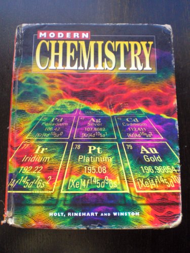 9780030511226: Modern Chemistry