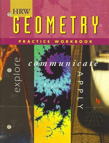 Stock image for HRW Geometry Practice Workbook for sale by Old Friends Books