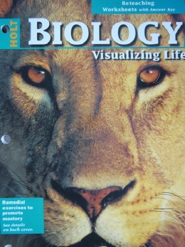 9780030513947: Reteaching Worksheets (Biology Visualizing Life)