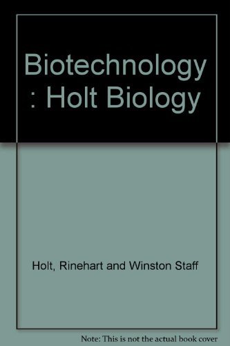 Stock image for Biotechnology : Holt Biology for sale by The Yard Sale Store