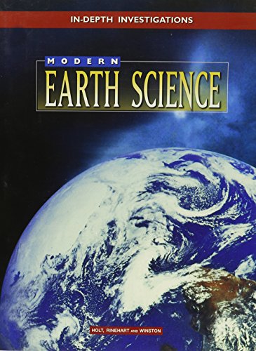 Stock image for In-Depth Investigations Modern Earth Science for sale by Better World Books