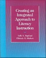 Stock image for Creating an Integrated Approach to Literacy Instruction (The Harcourt Brace Literacy Series) for sale by DFTP Holdings