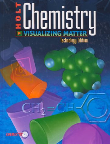 Beispielbild fr Holt Chemistry, Technology Edition: Visualizing Matter [With CDROM] zum Verkauf von ThriftBooks-Atlanta