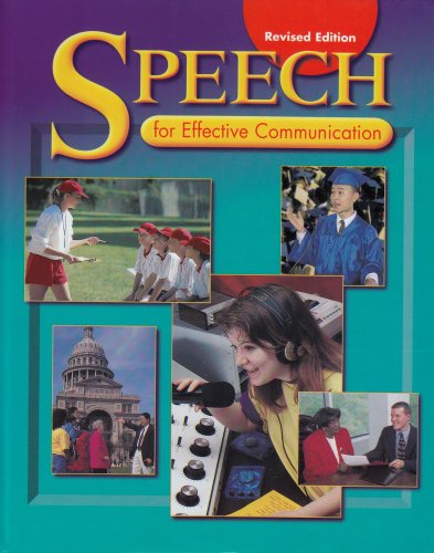 Beispielbild fr Speech for Effective Communication zum Verkauf von WorldofBooks