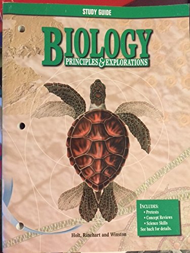 Stock image for Biology: Principles and Explorations for sale by Allied Book Company Inc.