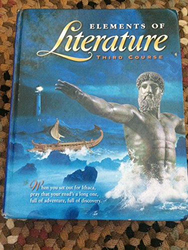 Beispielbild fr Holt Elements Of Literature: Student Edition, Third Course, Grade 9, 2000 ; 9780030520624 ; 0030520622 zum Verkauf von APlus Textbooks
